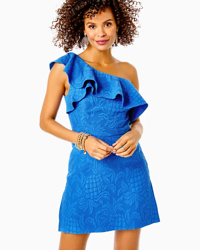 Kipton One-Shoulder Romper | Lilly Pulitzer