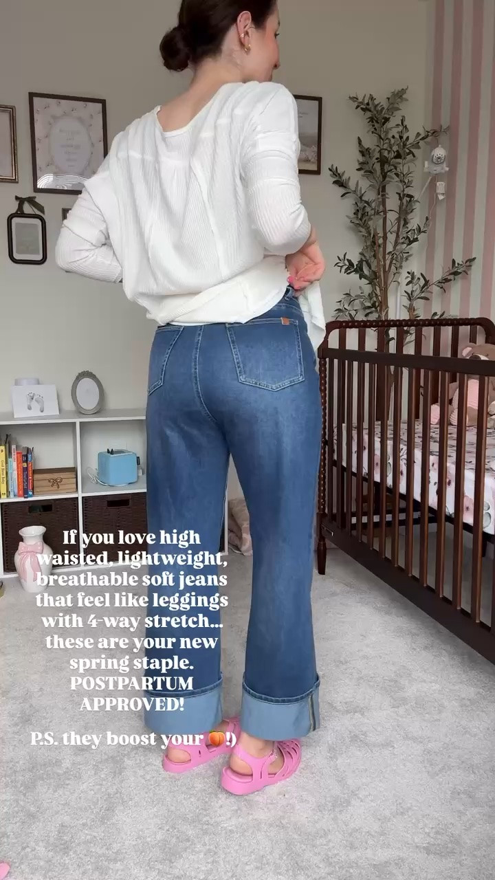 If you love high waisted + comfy jeans, these are for YOU!

#LTKootd #LTKvlog