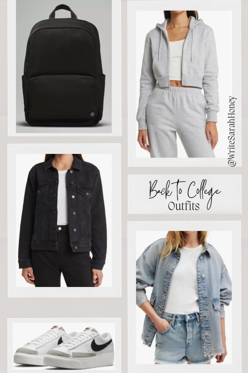 Get Ready for Campus: Shop Our Back-to-College Outfits! Find the Perfect Look for Every Class and Occasion. Shop Now!

#BackToCollege #CollegeFashion #CampusStyle #OOTD #CollegeLife #FashionForCollege #FallFashion #TrendyOutfits #SchoolStyle #BackToSchoolShopping #Nordstrom #Lululemon 


#LTKBacktoSchool #LTKSaleAlert #LTKKids