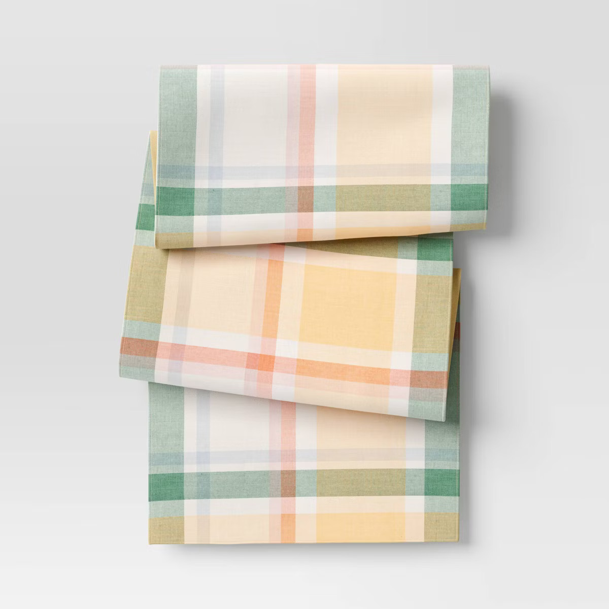 72"x14" Plaid Table Runner - Threshold™ | Target
