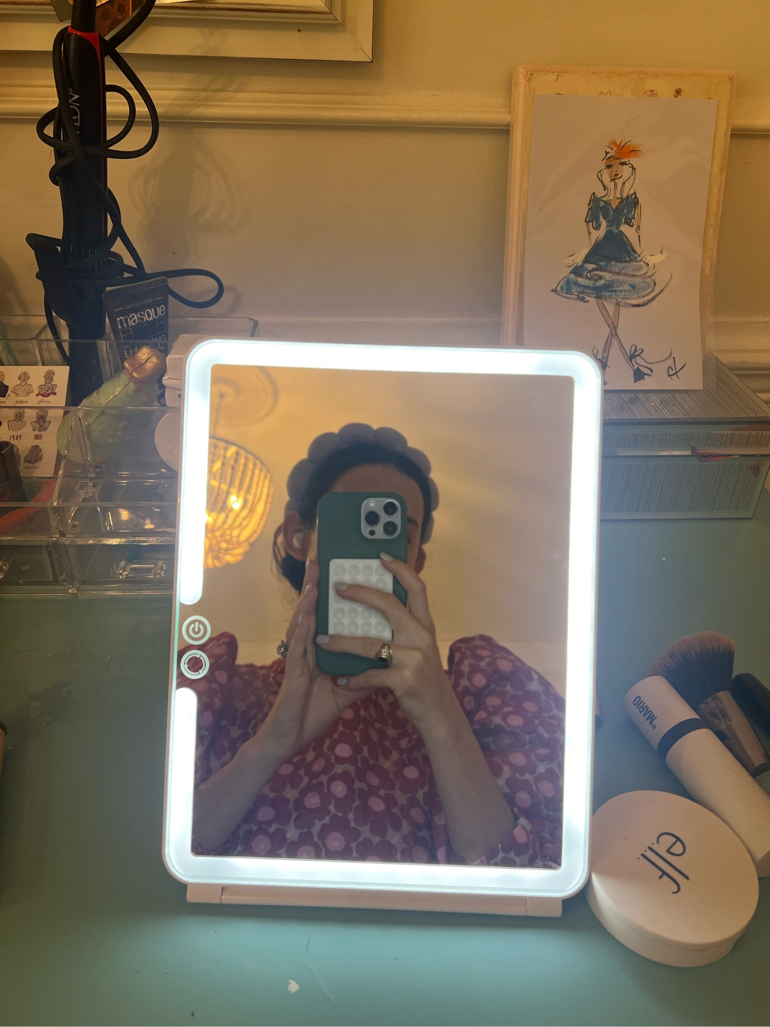 Amazon travel mirror that goes everywhere with me! Different light features that adapt to anywhere you are  

#LTKbeauty #LTKtravel