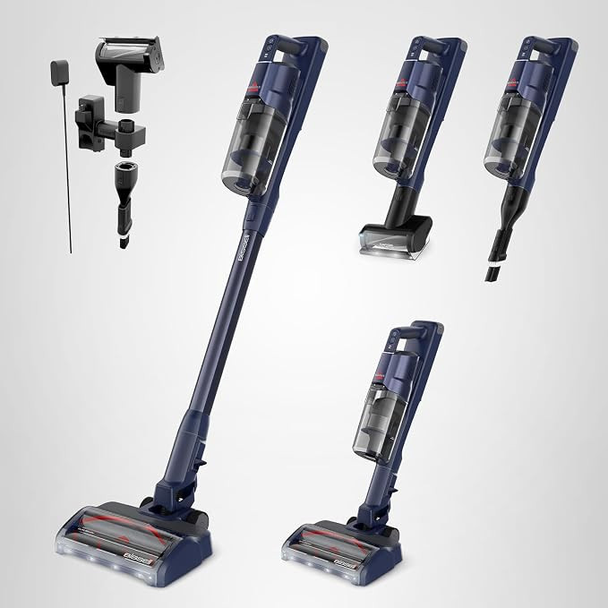 Bissell PowerClean DualBrush 280W Self-Standing Cordless Vacuum, DualBrush & AutoAdapt Tech, Self... | Amazon (US)