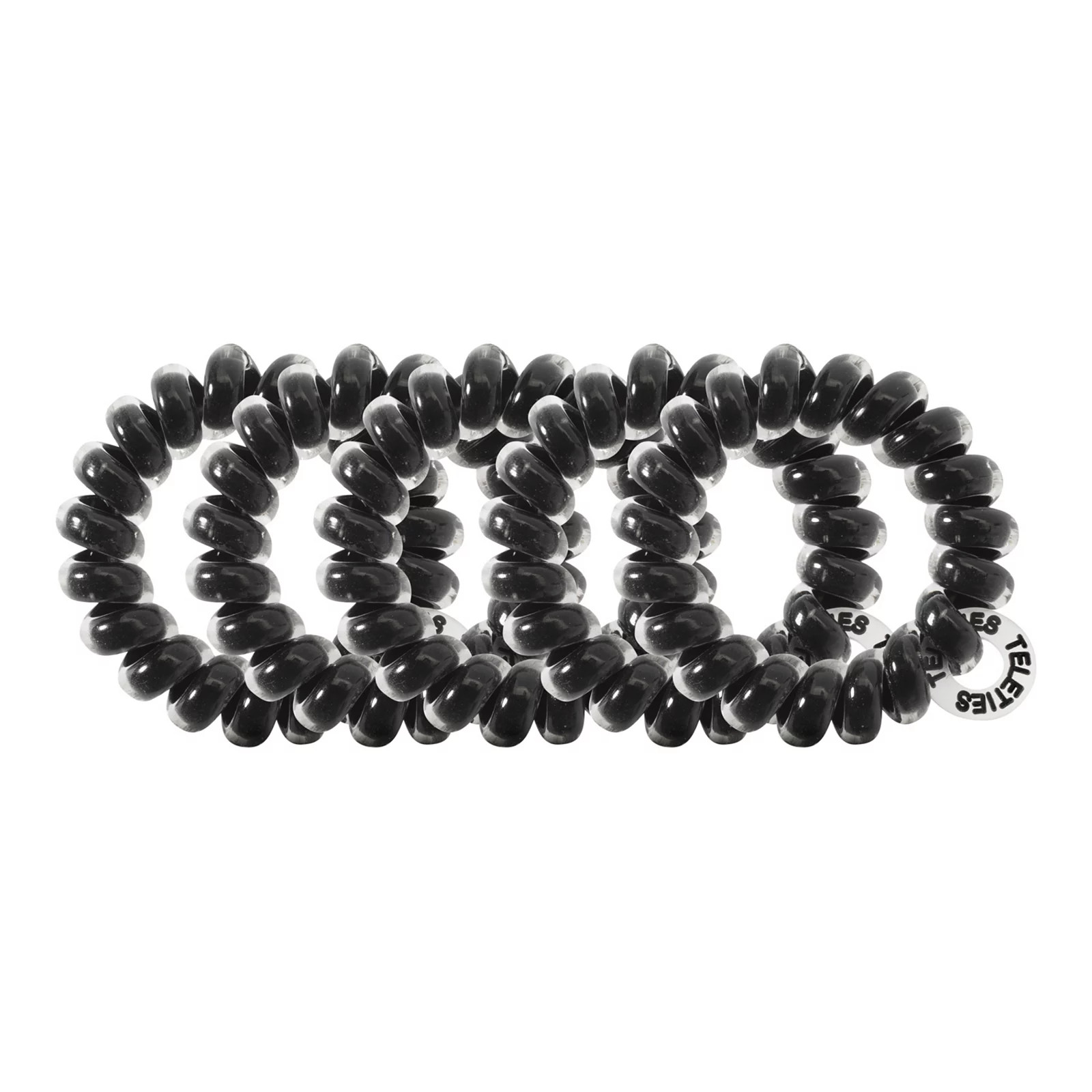 TELETIES 5-pack Tiny Hair Ties, Black | Kohl's