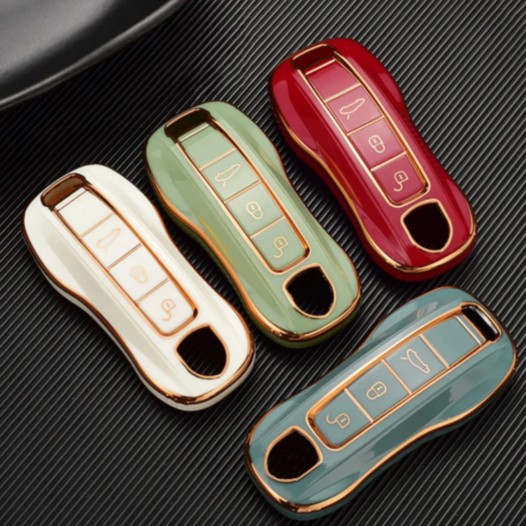 Mifobi Key Fob Cover Crafted TPU Protector Case Compatible with Porsche Cayenne Panamera Boxter C... | Etsy (US)