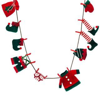 6ft. Elf Clothes Garland by Ashland® | Michaels | Michaels Stores