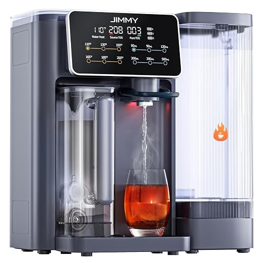 Jimmy R9 Reverse Osmosis Water Filter Countertop,UV Purifier & Instant Hot | Amazon (US)