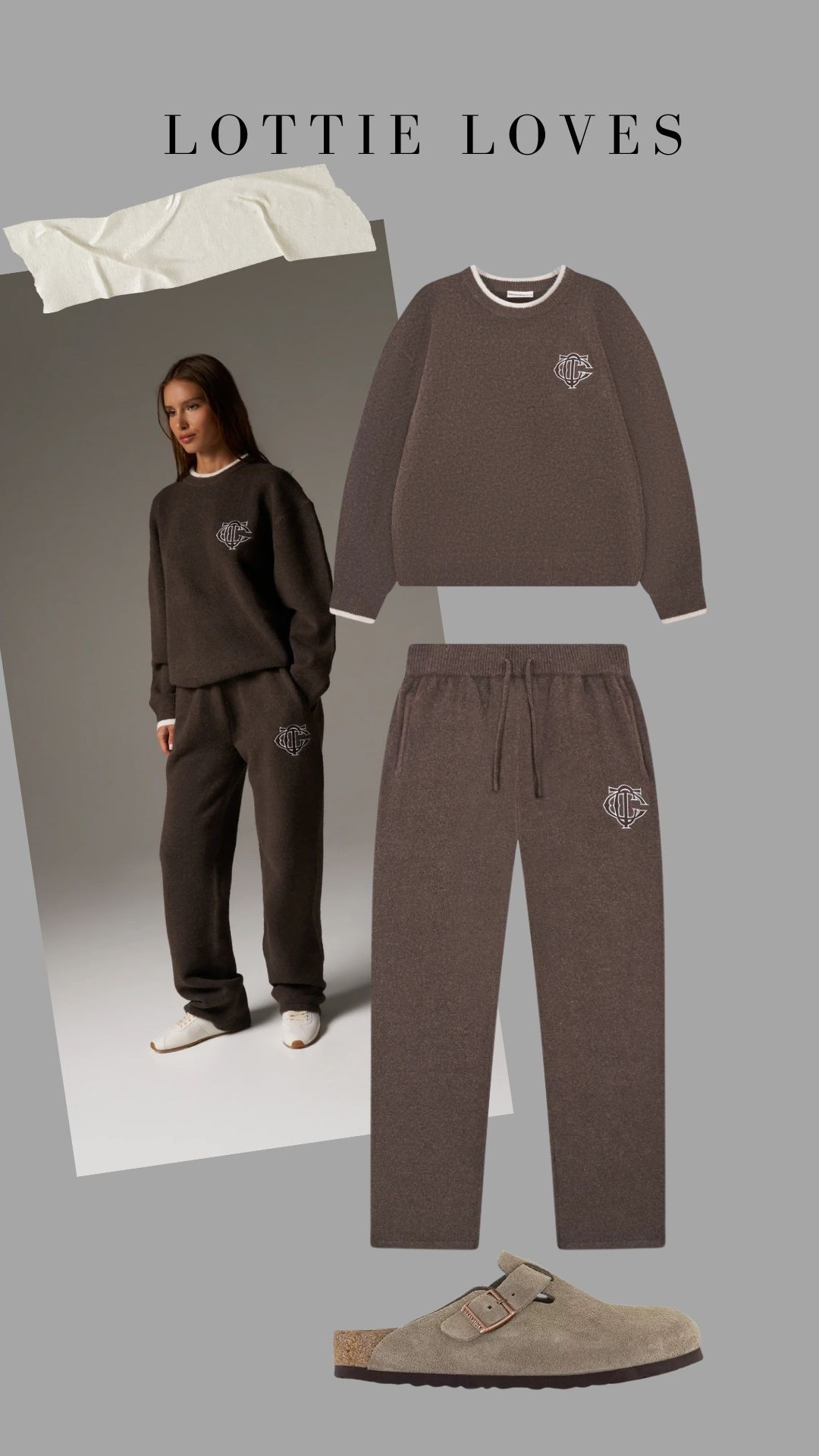Lottie Loves in a cosy knitted tracksuit 

Teenage girl fashion 

#LTKstyletip #LTKwinter #LTKkids