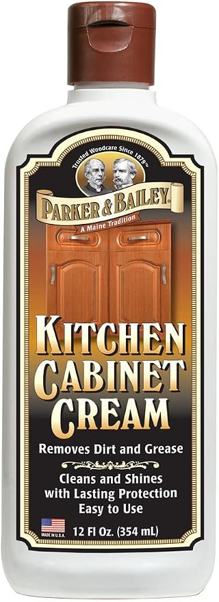 Parker & Bailey Kitchen Cabinet Cream, Multi Surface Cleaner & Furniture Cleaner, Quick Shine Woo... | Amazon (US)