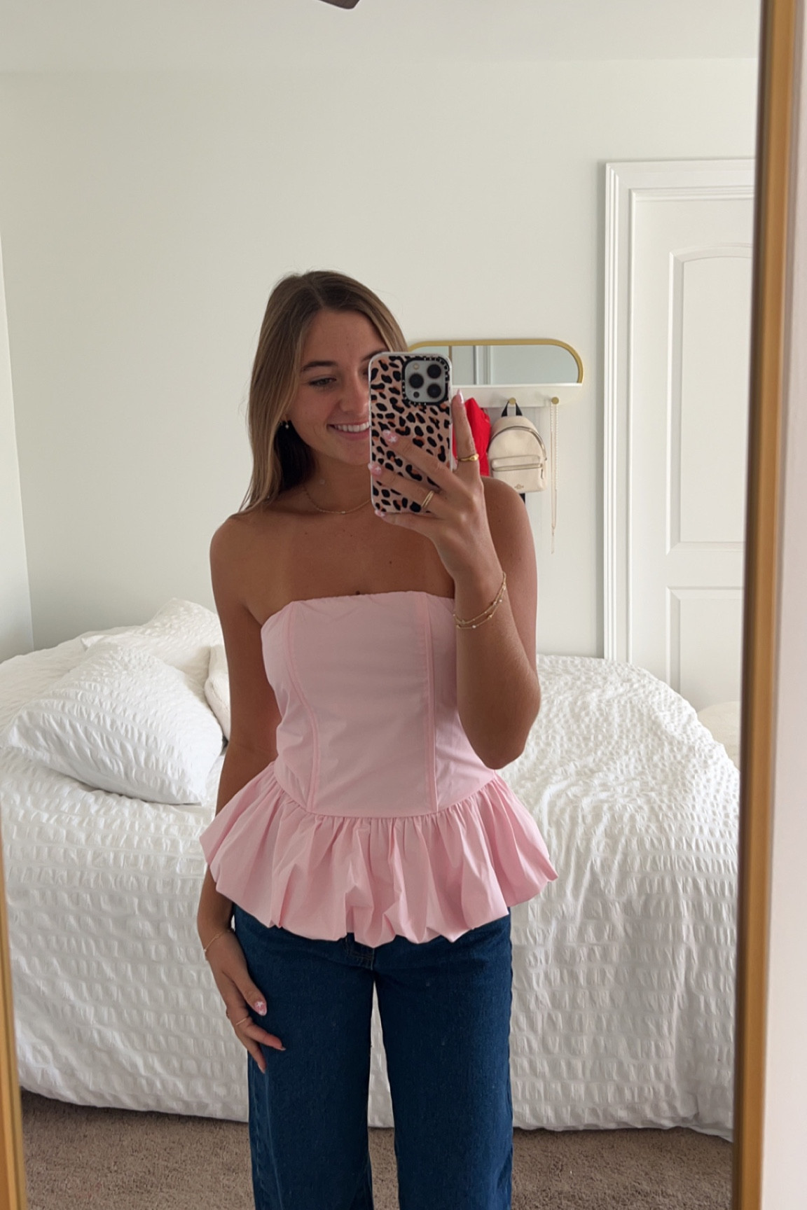 wearing a size small!