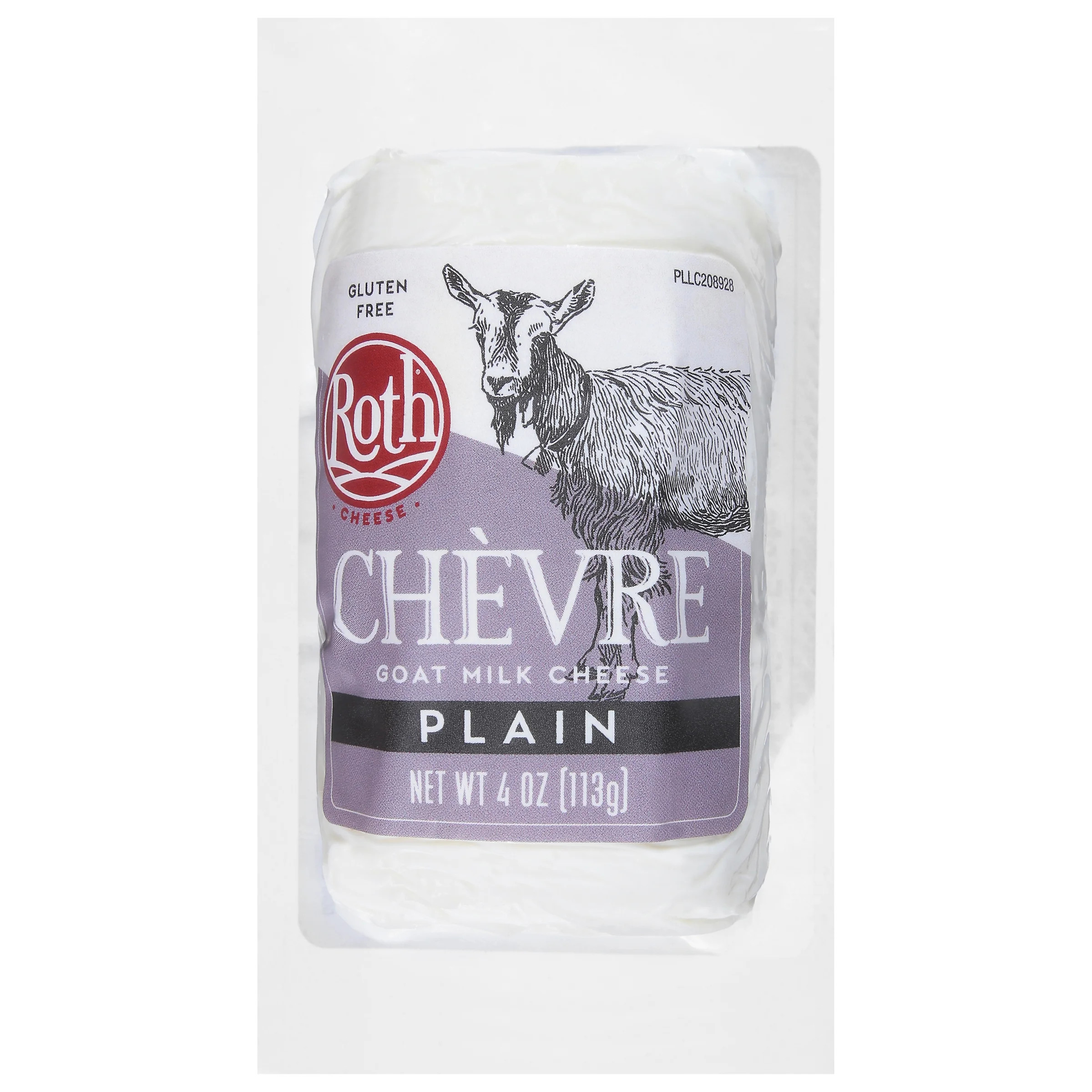 Roth Chèvre Plain Fresh Goat Cheese Log 4 oz | Walmart (US)