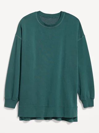 Oversized Boyfriend Tunic Sweatshirt for Women | Old Navy (US)