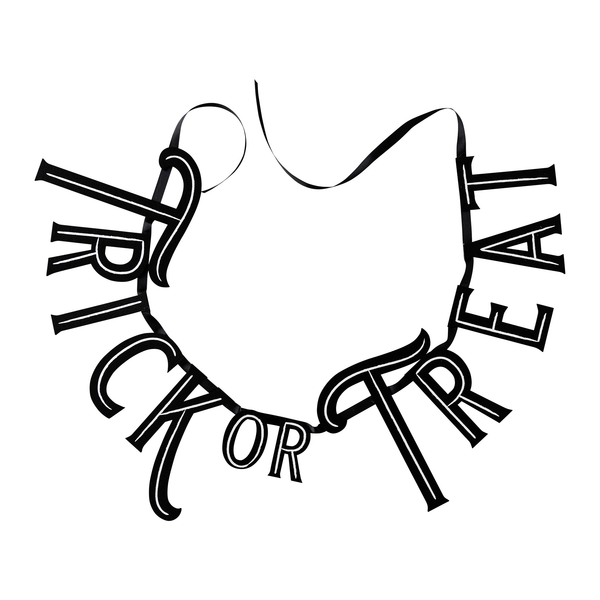 Trick or Treat Felt Banner | My Mind's Eye