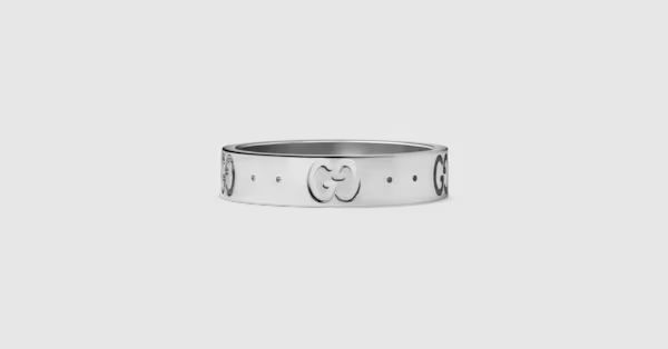 Gucci Icon thin 18k ring | Gucci (US)
