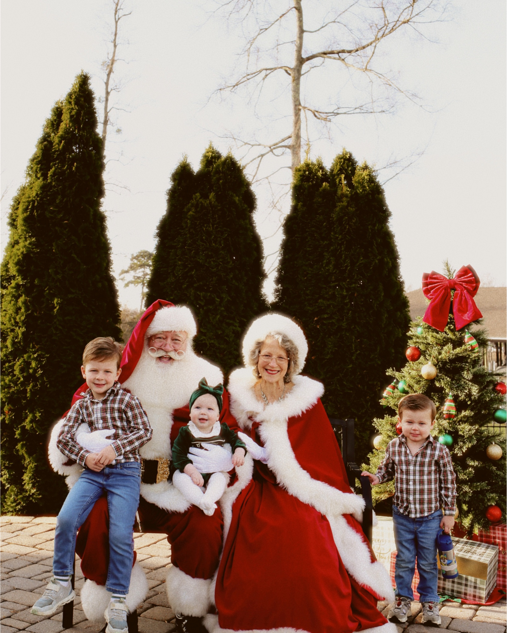 Holiday photoshoot with Santa and Mrs. Claus 🎅🏼🧑🏻‍🎄 Linking all of their outfits 

#LTKHoliday #LTKKids #LTKBaby
