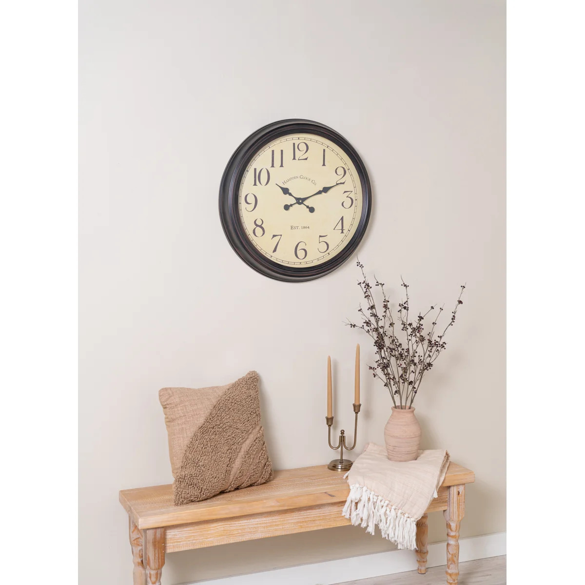 Blasford Metal Wall Clock | Wayfair North America