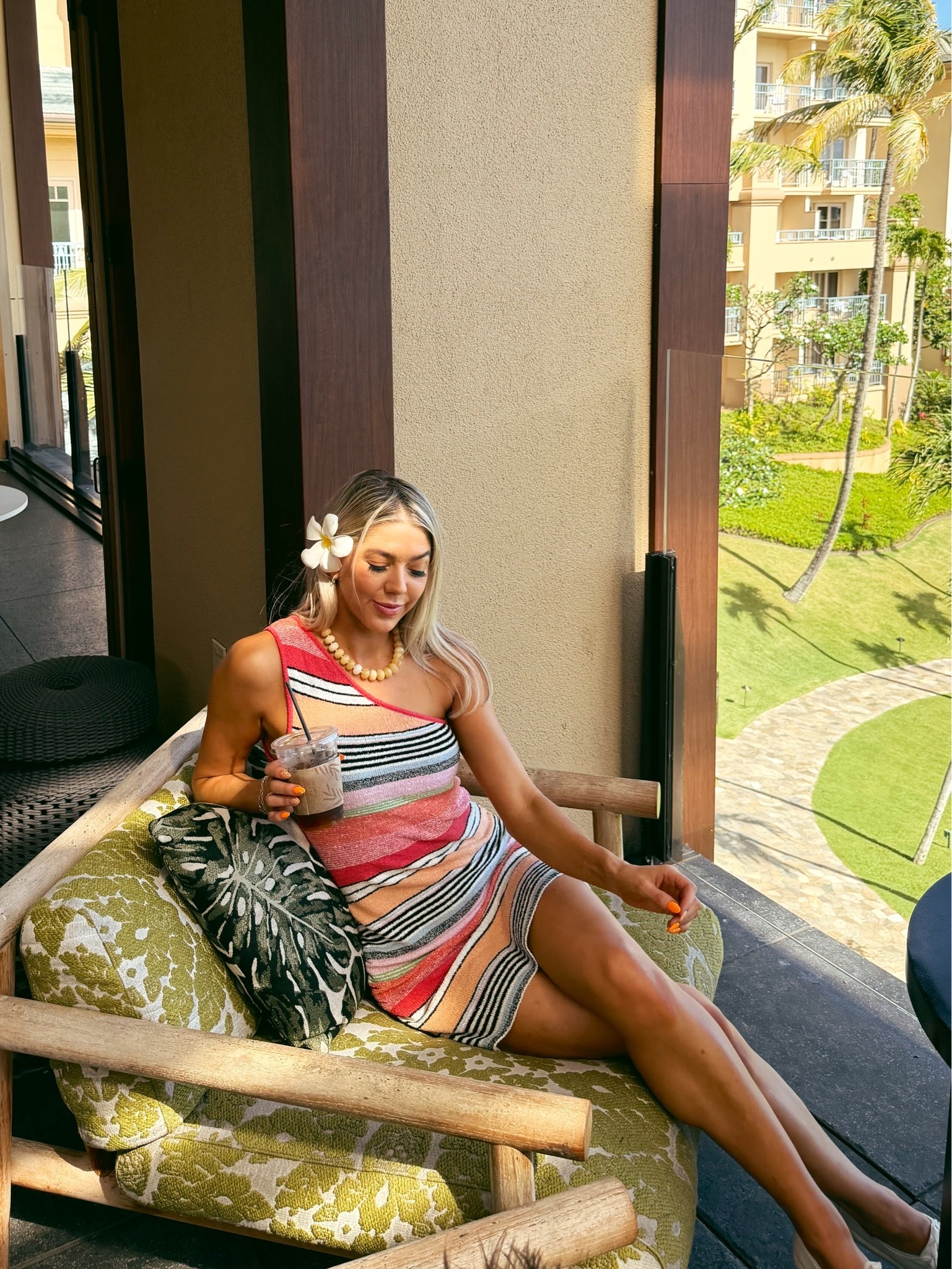 One shoulder dress perfect for your next vacay! This free people striped dress is perfection! Also linking my beaded necklace and white Keds from Amazon

#LTKootd #LTKmomlife #LTKTravel