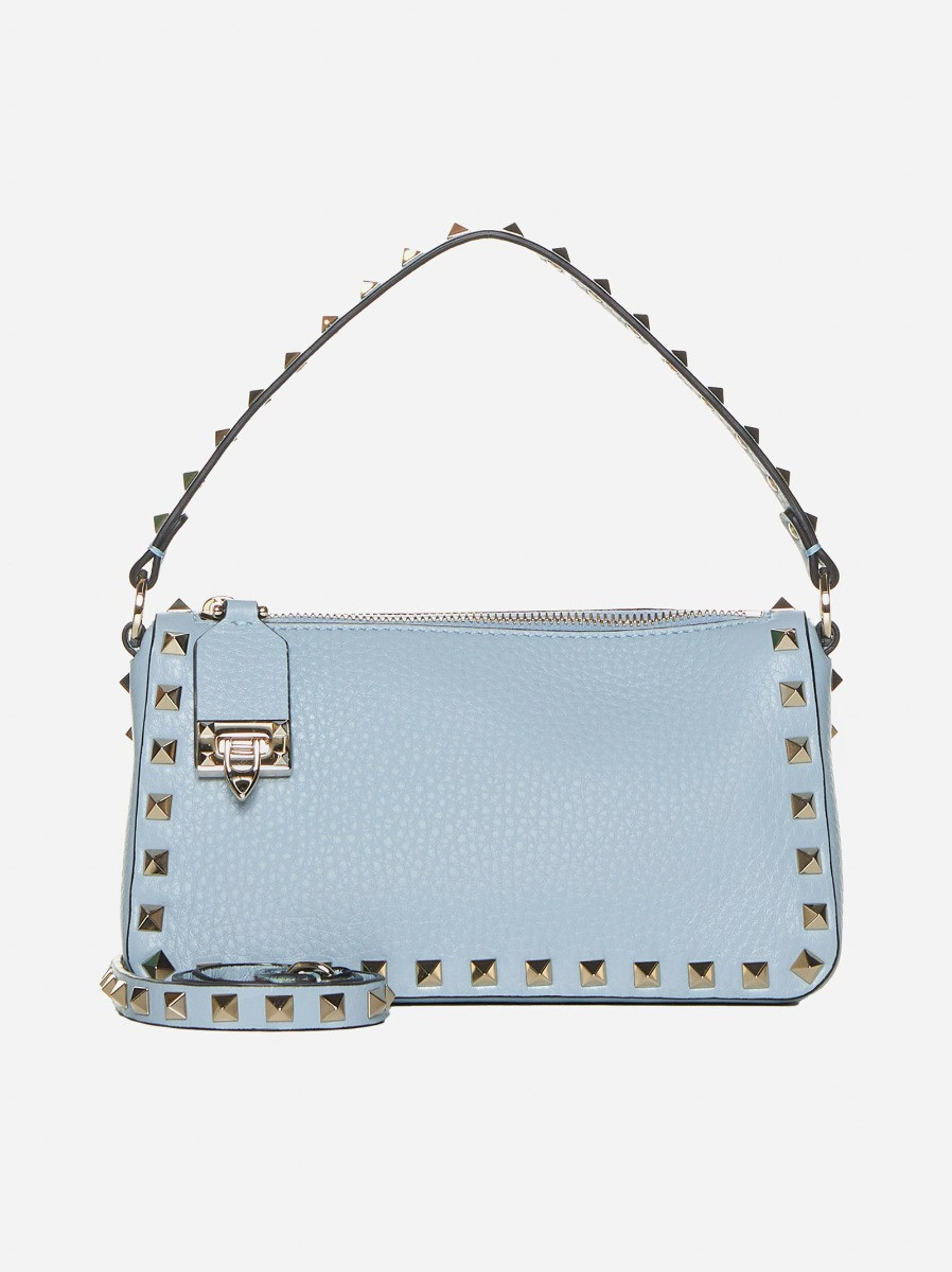 Rockstud leather small bag | D'ANIELLO BOUTIQUE