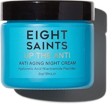 Eight Saints Skin Care Up the Anti Night Cream Face Moisturizer to Reduce Fine Lines and Wrinkles... | Amazon (US)