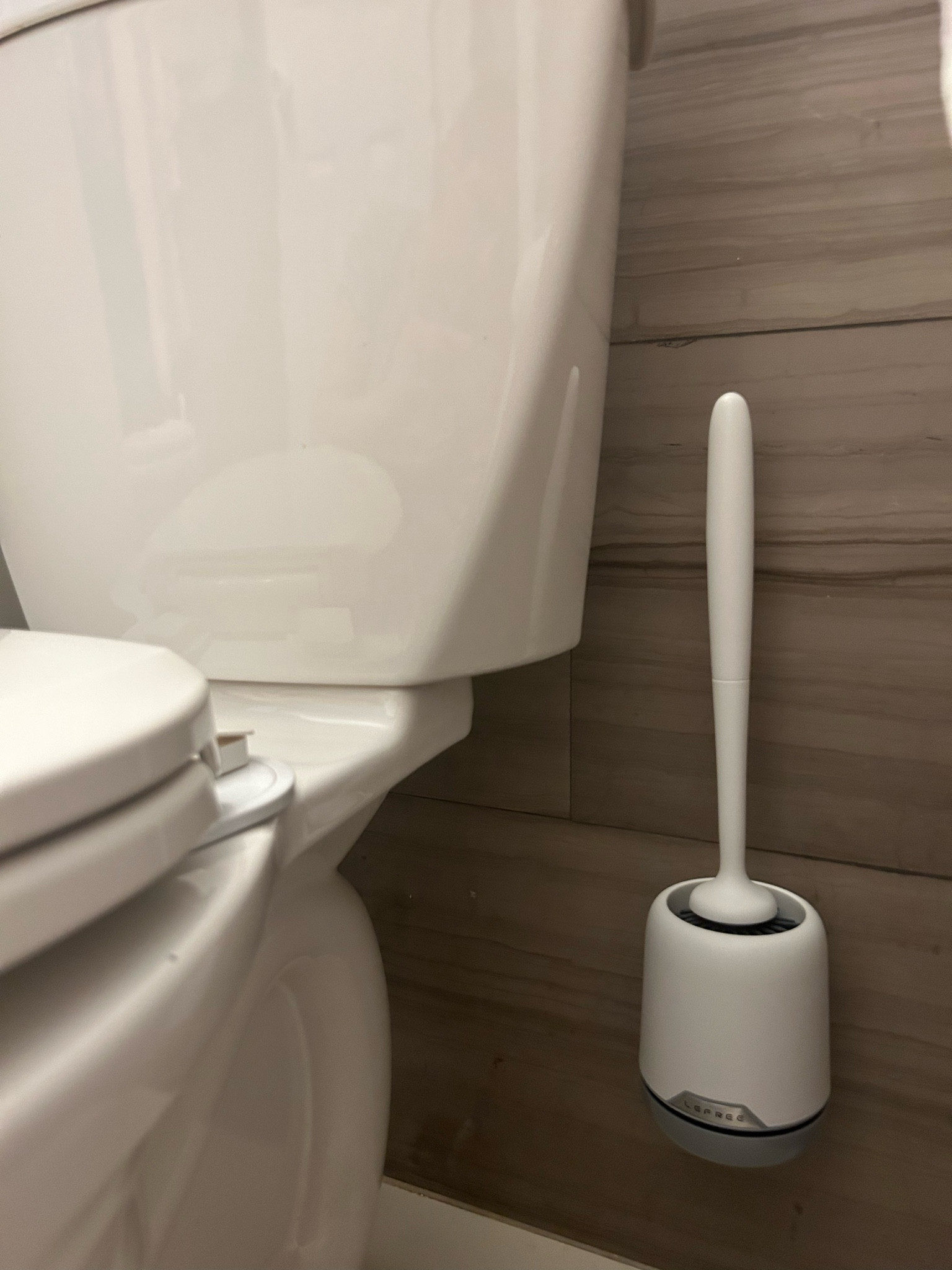 Lefree 2 Pack Silicone Toilet Brush,Homemod Toilet Bowl Brush and Holder Set with Ventilated Holder, Toilet Cleaner Brush for Bathroom,Floor Standing & Wall Mounted Toilet Scrubber Without Drilling