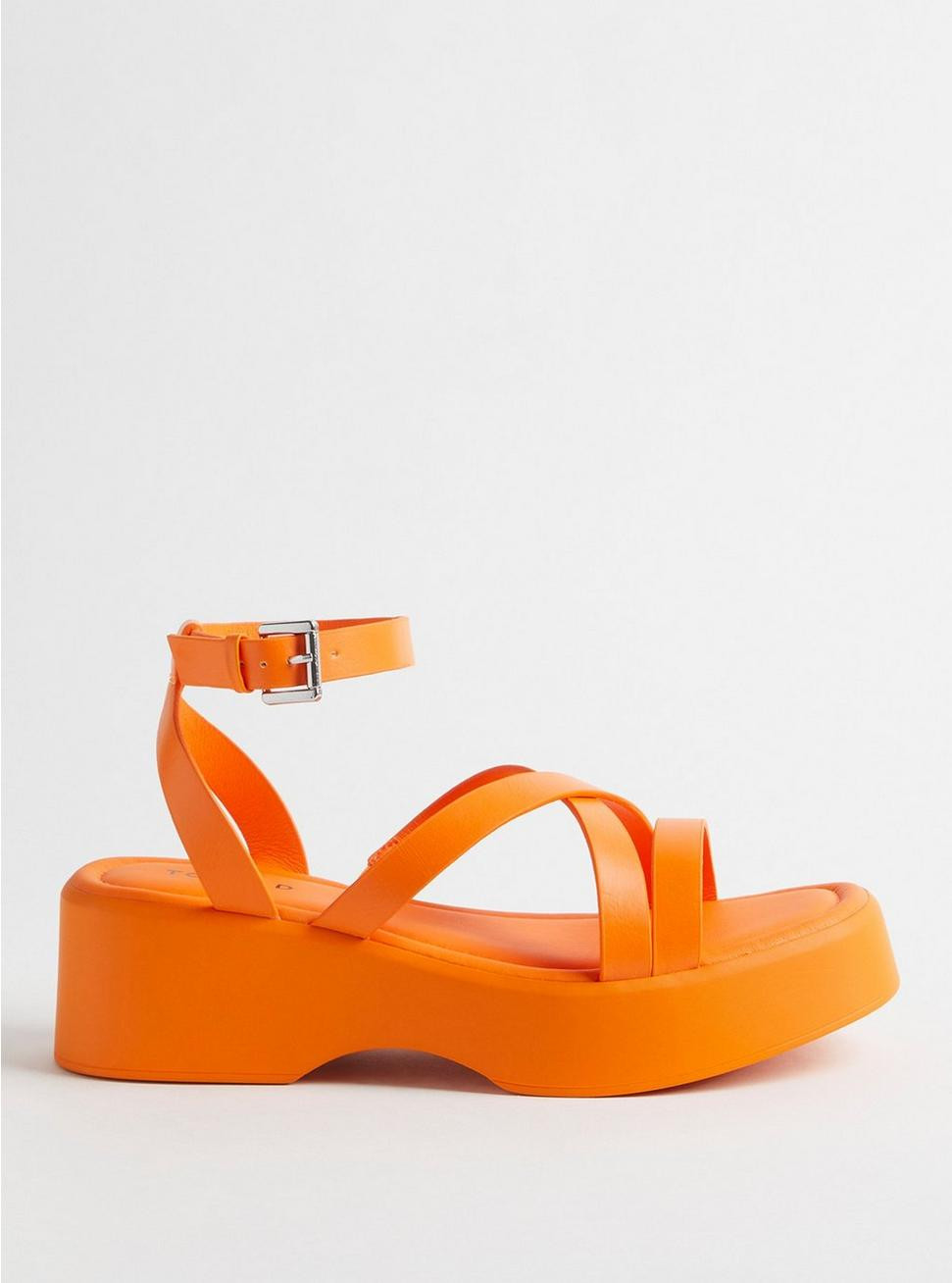 Strappy Flatform Sandal (WW) | Torrid (US & Canada)