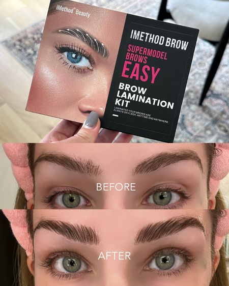 Amazon beauty find! This brow lamination kit worked great, I’d say just as good as professional I’ve had done and easy to use!

#amazonbeauty #amazonmusthave

#LTKbeauty #LTKfindsunder50 #LTKstyletip