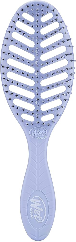 Wet Brush Go Green Speed Dry Hair Brush, Purple - Vented Design & Ultra Soft HeatFlex Bristles - ... | Amazon (US)