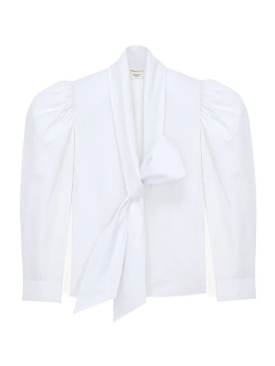 ballon-sleeve blouse | Senser US