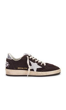 Golden Goose Ball Star Sneaker in Antracite & Silver from Revolve.com | Revolve Clothing (Global)