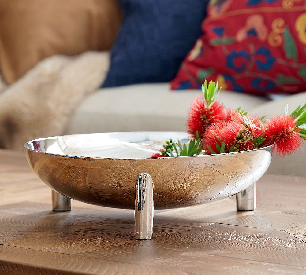 Decorative Footed Bowl | Pottery Barn (US)