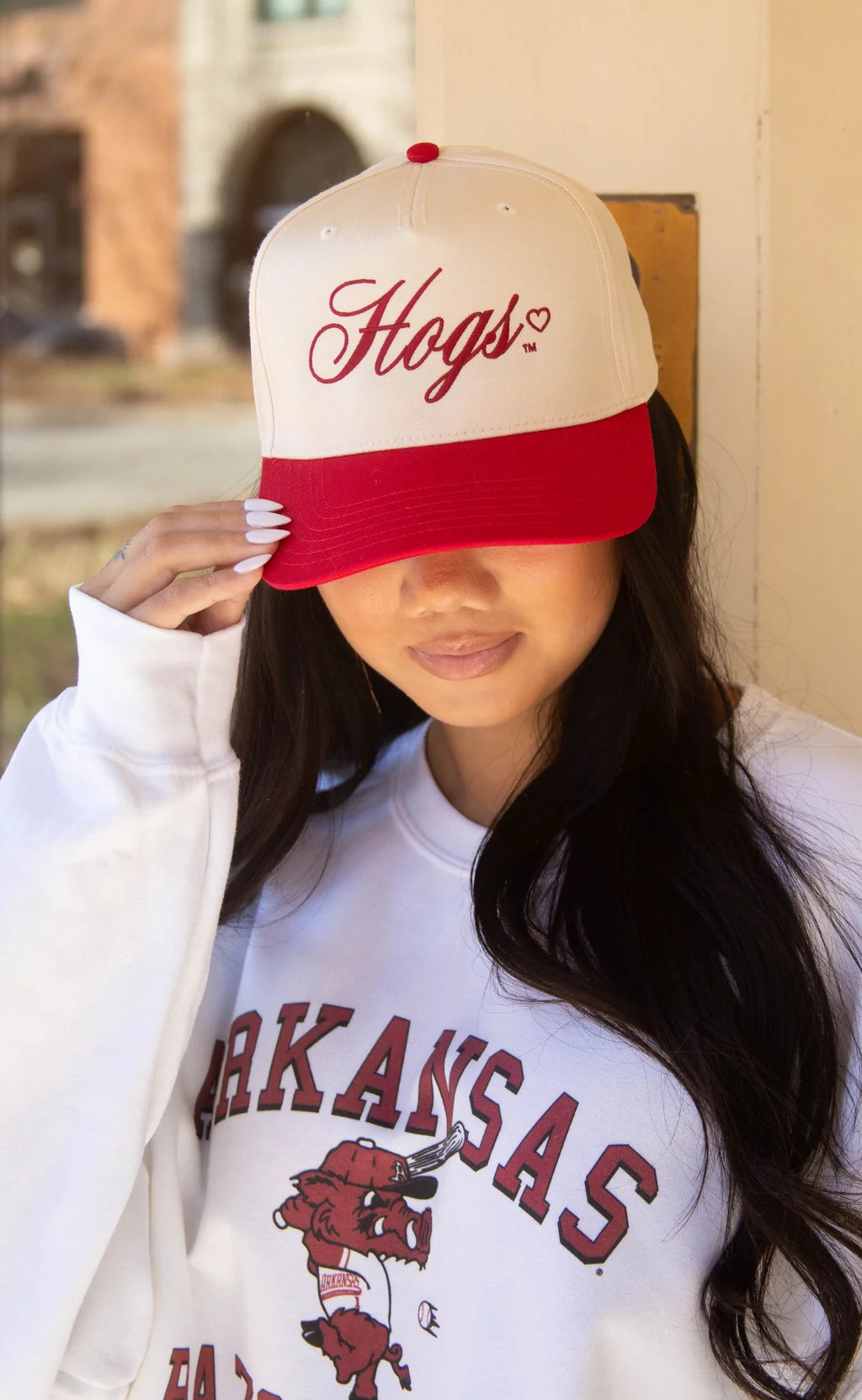 charlie southern: for the love of hogs trucker hat | RIFFRAFF