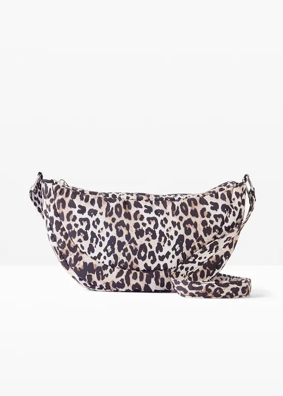Nylon Umhängetasche im Leo Look | Bonprix DE