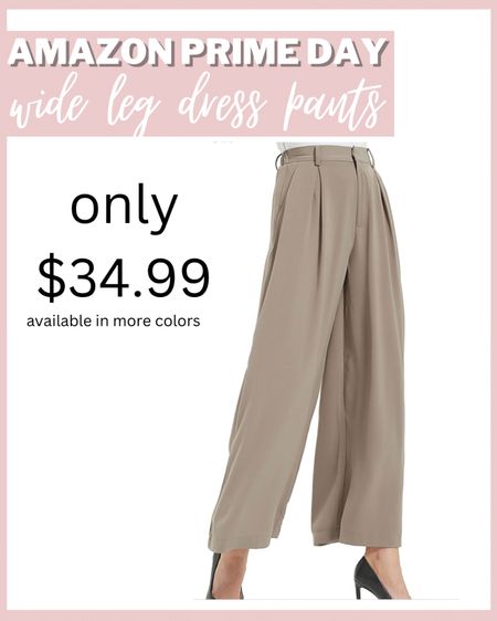 Amazon Prime Day Deal wide leg dress pants! 

#springoutfits #fallfavorites #LTKbacktoschool #fallfashion #vacationdresses #resortdresses #resortwear #resortfashion #summerfashion #summerstyle #rustichomedecor #liketkit #highheels #ltkgifts #ltkgiftguides #springtops #summertops #LTKRefresh #fedorahats #bodycondresses #sweaterdresses #bodysuits #miniskirts #midiskirts #longskirts #minidresses #mididresses #shortskirts #shortdresses #maxiskirts #maxidresses #watches #backpacks #camis #croppedcamis #croppedtops #highwaistedshorts #highwaistedskirts #momjeans #momshorts #capris #overalls #overallshorts #distressesshorts #distressedjeans #whiteshorts #contemporary #leggings #blackleggings #bralettes #lacebralettes #clutches #crossbodybags #competition #beachbag #halloweendecor #totebag #luggage #carryon #blazers #airpodcase #iphonecase #shacket #jacket #sale #under50 #under100 #under40 #workwear #ootd #bohochic #bohodecor #bohofashion #bohemian #contemporarystyle #modern #bohohome #modernhome #homedecor #amazonfinds #nordstrom #bestofbeauty #beautymusthaves #beautyfavorites #hairaccessories #fragrance #candles #perfume #jewelry #earrings #studearrings #hoopearrings #simplestyle #aestheticstyle #designerdupes #luxurystyle #bohofall #strawbags #strawhats #kitchenfinds #amazonfavorites #bohodecor #aesthetics #blushpink #goldjewelry #stackingrings #toryburch #comfystyle #easyfashion #vacationstyle #goldrings #goldnecklaces #fallinspo #lipliner #lipplumper #lipstick #lipgloss #makeup #blazers #primeday #StyleYouCanTrust #giftguide #LTKRefresh #LTKSale #LTKSale




Fall outfits / fall inspiration / fall weddings / fall shoes / fall boots / fall decor / summer outfits / summer inspiration / swim / wedding guest dress / maxi dress / denim shorts / wedding guest dresses / swimsuit / cocktail dress / sandals / business casual / summer dress / white dress / baby shower dress / travel outfit / outdoor patio / coffee table / airport outfit / work wear / home decor / teacher outfits / Halloween / fall wedding guest dress



#LTKSeasonal #LTKunder50 #LTKsalealert