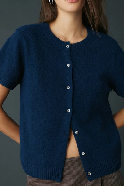 Kimchi Blue Rachel Short Sleeve Cardigan | Urban Outfitters (US and RoW)