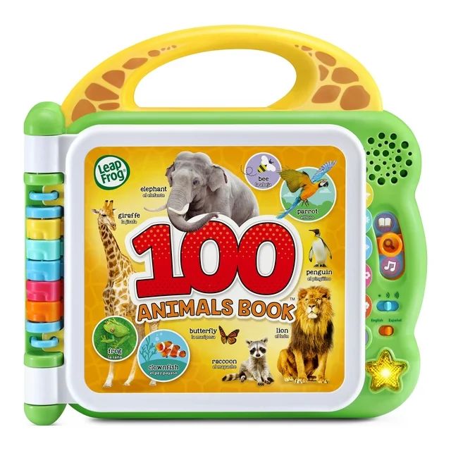 LeapFrog® 100 Animals Book™ Interactive Bilingual Take-Along Word Book for Kids, Teaches Words... | Walmart (US)