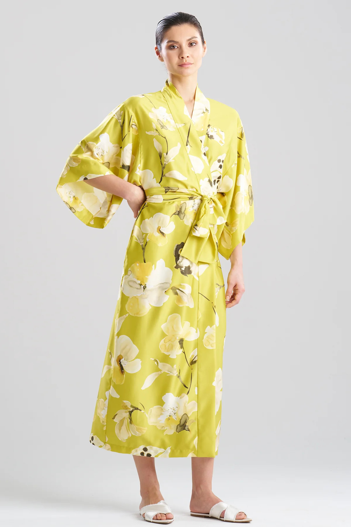 Aurelia Charmeuse Robe | Natori