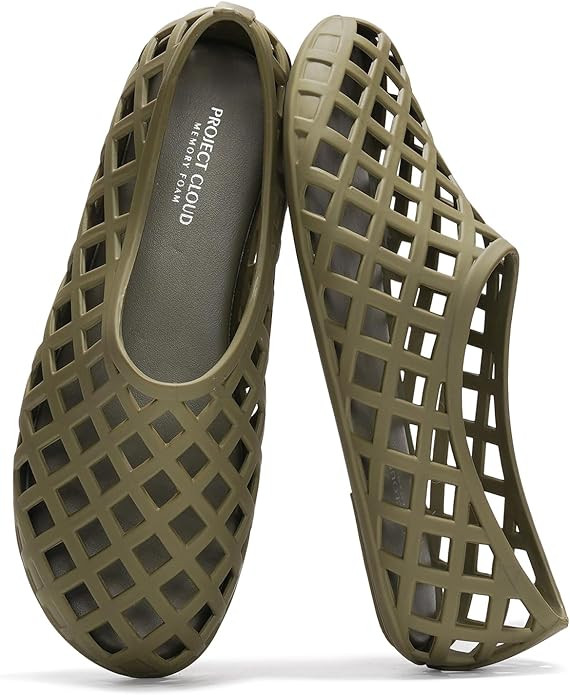 Project Cloud Jelly Shoes for Women - Lightweight & Water-Resistant Women's Flats Sandals - Non S... | Amazon (US)