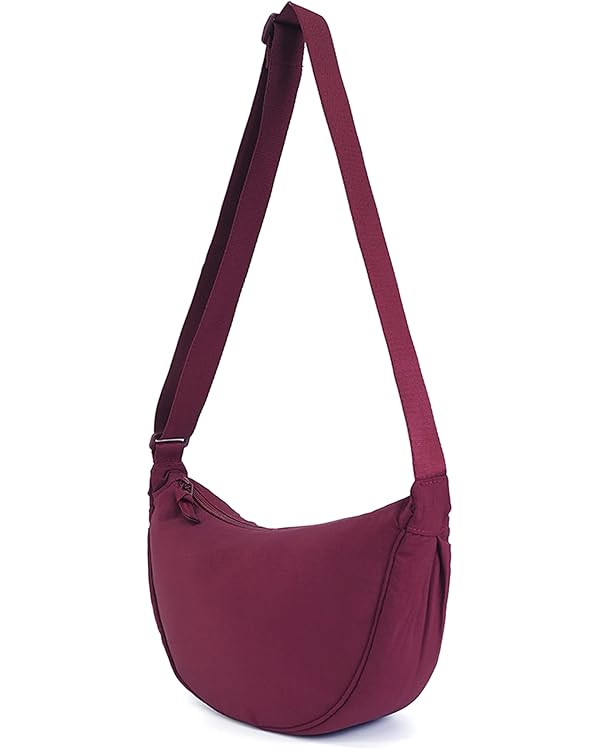 Crossbody Bag Hobo Sling Crescent Bag Women Men Trendy Small Shoulder Bag Purse Dumpling Bag Casu... | Amazon (US)