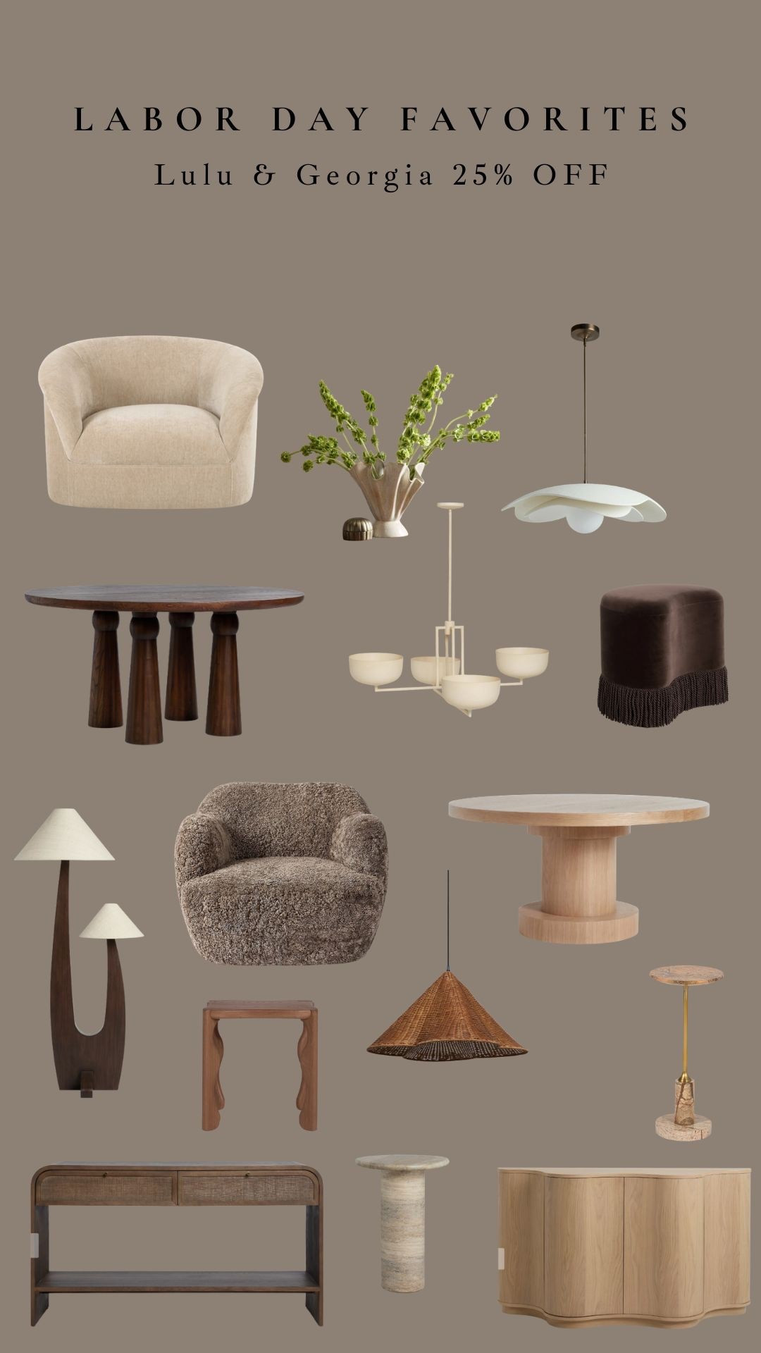 Labor Day Sale 25% off Lulu & Georgia Favorites

#LTKHome
