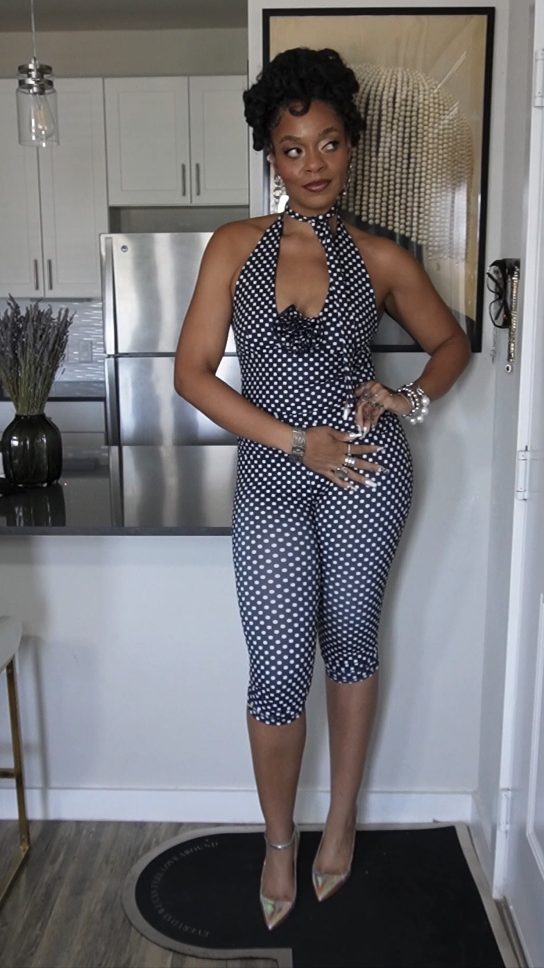Loving this polka dot set for a night on the town ⚫️⚪️✨

#LTKootd #LTKdayinmylife #LTKTall