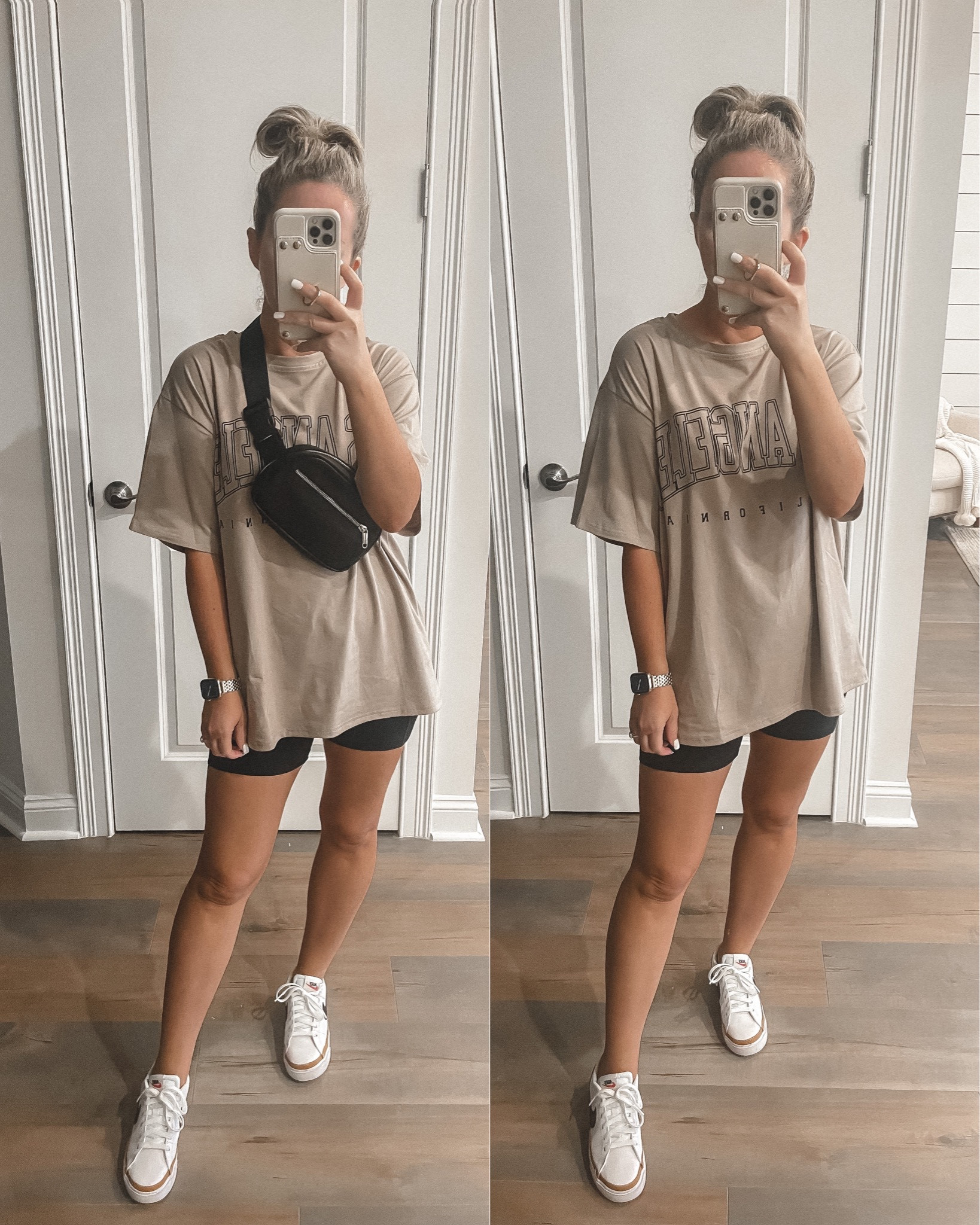 Amazon fashion amazon finds biker shorts outfit school drop off outfit 

#LTKunder50