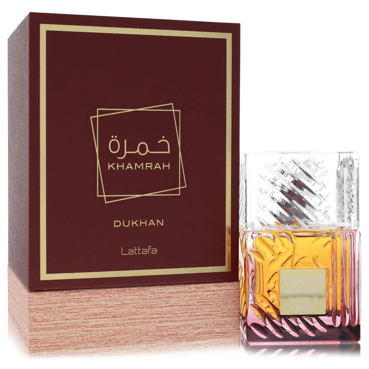 Lattafa Khamrah Dukhan by Lattafa Eau De Parfum Spray (Unisex) 3.4 oz for Men | Shop Simon