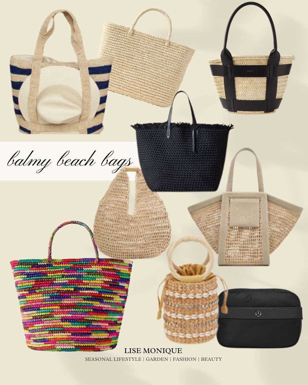 Shop BALMY VACATION COLLECTION for all Edit your hot destiny needs.
Follow me on my LTK for upcoming videos on some of the pieces! It's time to start planning our balmy hot vacations Styled outfits for the beach, leisures brunch outfits, & nightly resort parties! This Collection is jam packed with outfit ideas to take you from morning to night. Ideas for your morning yoga or exercise class on the beach or in your resort gym, all accessories you will need to get your skin exfoliated for self tanning, and protection, beautiful beach bags, pool slides, resort wear with tons of options for your tooties as well as looking stylishly for afternoon strolls, and drinks.
These were carefully selected and styled with consideration for us all. I love to plan my outfits when I take my balmy vactions, and they must include function, quality and comfort while leaving us looking, smelling and feeling beautiful!
#resortwear #beachwear #swimwear #fashion #resort #summer #beach #bikini #ootd #vacation #beachlife #travel #swimsuit #style #resortstyle #shoplocal #sustainablefashion #summervibes #luxury #newcollection #handmade #smallbusiness #instafashion #resortfashion #bohochic #totes #bag #beachbag #summerdress #vacationwear
#summerfashion #bohostyle #fashionstyle

#LTKTravel #LTKItBag