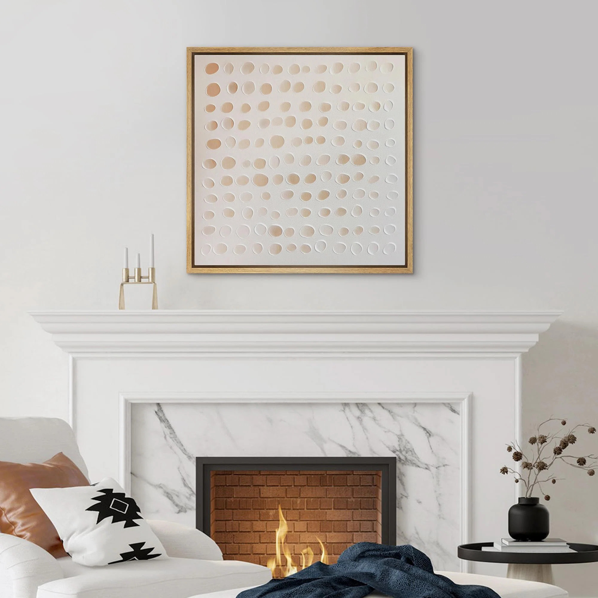 " Abstract Dot Minimalist Style Illustrations Modern " | Wayfair North America