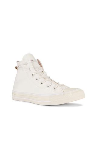 Converse Chuck Taylor All Star Sneaker in Egret, Natural Ivory, & Decade Pink from Revolve.com | Revolve Clothing (Global)