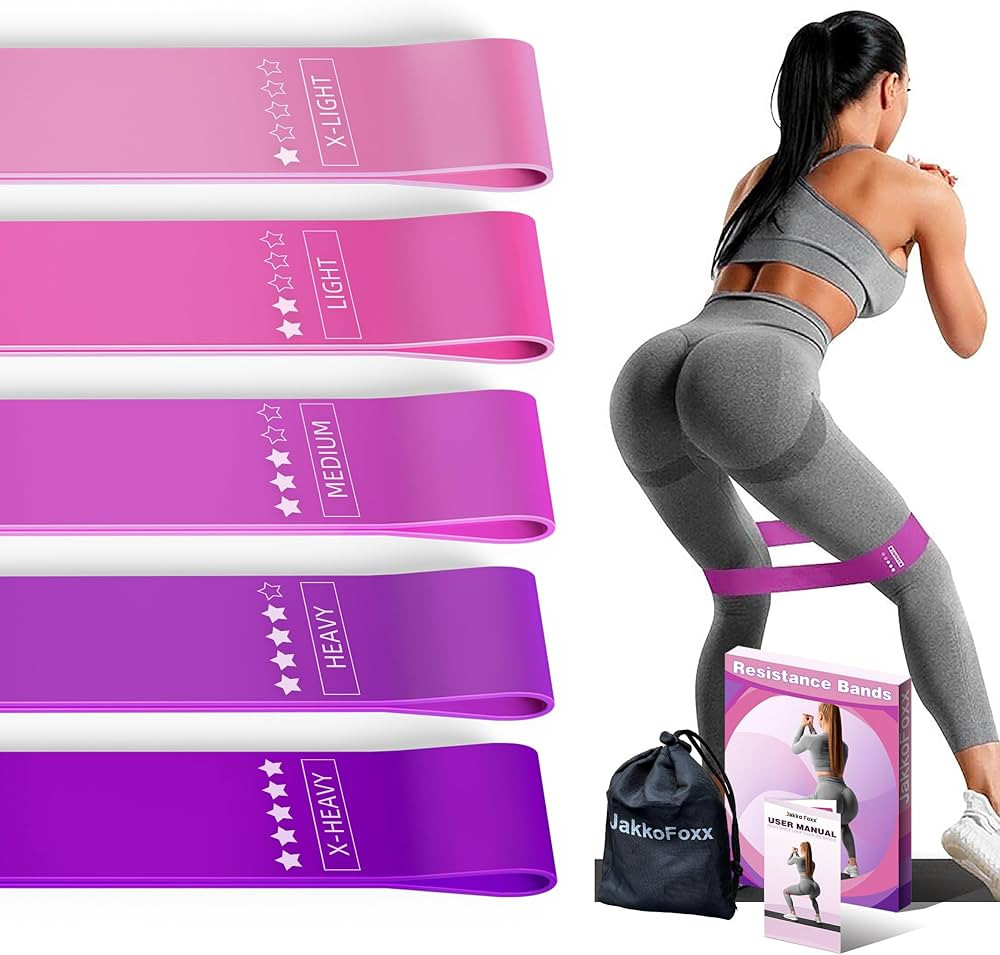 Resistance Loop Exercise Bands, Resistance Bands Exercise Bands for Home Fitness, Stretching, Str... | Amazon (US)