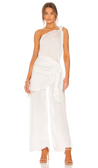 Marea Jumpsuit in White | Revolve Clothing (Global)