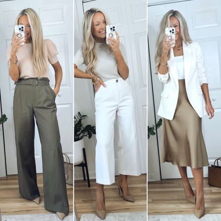 Work outfit ideas for the new week!💡

#LTKworkwear