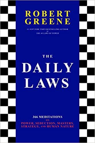 The Daily Laws: 366 Meditations on Power, Seduction, Mastery, Strategy, and Human Nature    Hardc... | Amazon (US)