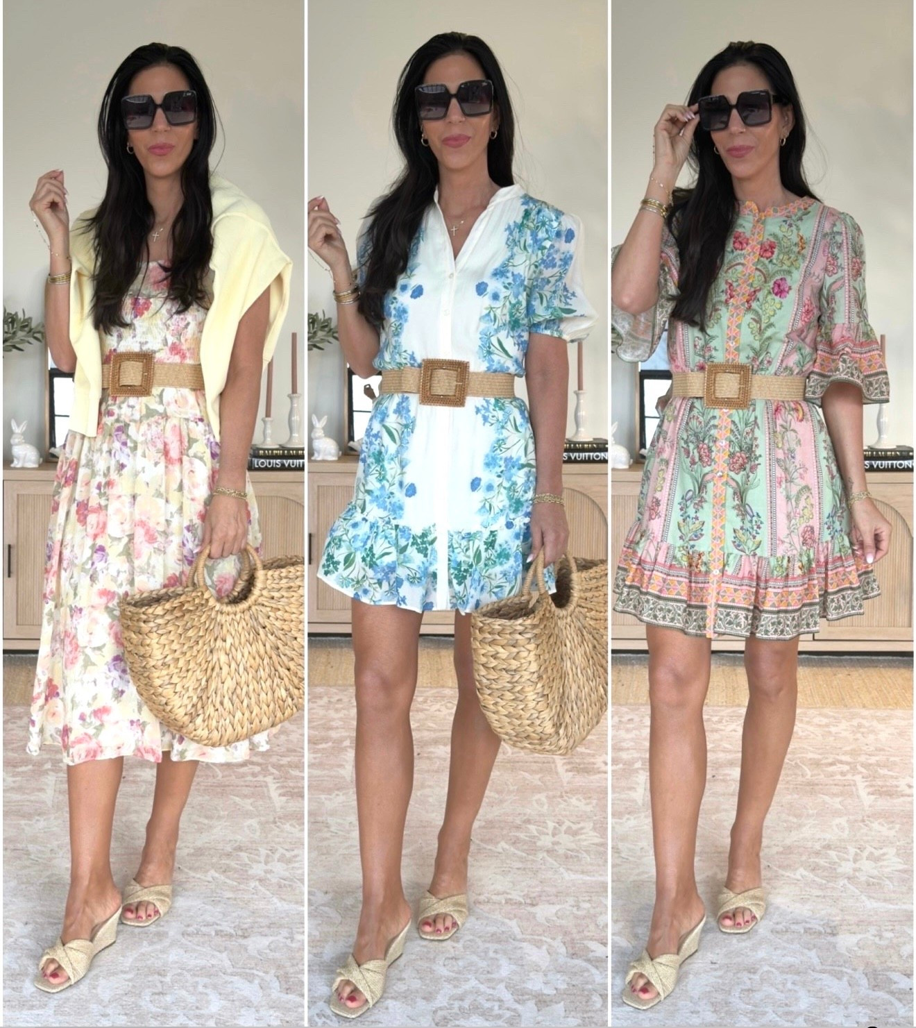 20% off 
Stunning Spring Dresses - all on sale! 
Wearing a size 4 or small on all of them. They all come with a belt but I changed it out for a rafia belt. 
@Kohl's  


#LTKU #LTKOver40 #LTKSpringSale