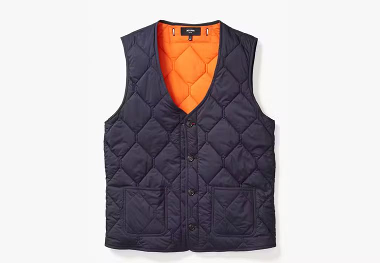 Jack Spade Quilted 3-in-1 Button Out Vest | Kate Spade (US)